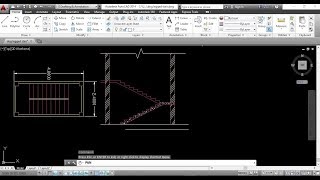 How to Draw Dog Legged Stair  2D Dog Legged Stair  2D in AutoCAD Taqnia [upl. by Lahpos]