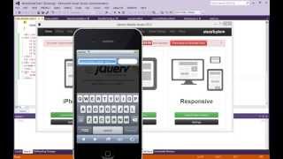 ASPNET MVC 4  How to Create Mobile and Desktop Versions of a Website  Part 1 [upl. by Marvin]