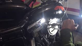 Instalación carburador MIKUNI HSR 42 en Harley davidson Dyna 1340 [upl. by Airetnuhs]