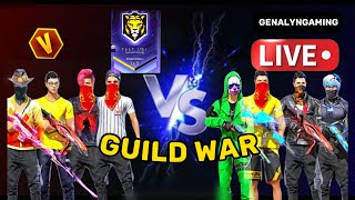 🔴Genalyn ⚔️ Tank 5 😳Guild Wars LIVESTREAM FREE FIRE🔥TANK5 [upl. by Pamella437]