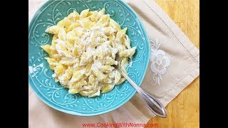 Pasta e Ricotta  Rossellas Cooking with Nonna [upl. by Atena146]