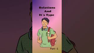 Relations and its types  Types of relations 👇👇 [upl. by Stag]