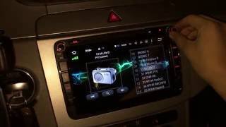 Joying The Second Digital Auto Radio Receiver DAB strong signal Review android 511 head unit [upl. by Ruberta]