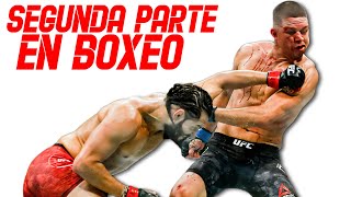 Jorge Masvidal VS Nate Díaz 2 en BOXEO [upl. by Bilak]