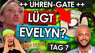 Dschungelcamp 2019  Tag 7 VERARSCHT Evelyn alle Der UHRENBEWEIS Domenicos Toupet Gisele heult [upl. by Morey]