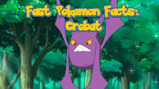 Fast Pokemon Facts Crobat [upl. by Annaegroeg892]