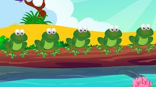 Five Little Speckled Frogs  5 Little Speckled Frogs  Nursery Rhymes For Children by Kids Tv [upl. by Nagn612]