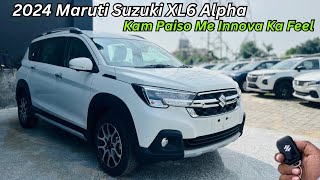 2024 Maruti Suzuki XL6 Alpha Full Detailed Review 😍 Price amp Features❤️Better Than Kia Carens [upl. by Heise436]