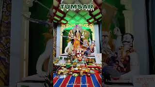 Tumsar  Durga Festival Indira Nagar  Unique centre Galli durgapujasamiti tumsar [upl. by Winser]