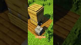 🐝 Como hacer una COLMENA para tus ABEJAS en Minecraft [upl. by Nad]