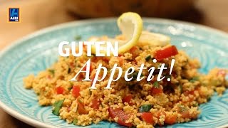 CouscousSalat mit buntem Gemüse  Rezept der ALDI inspiriert [upl. by Steep949]