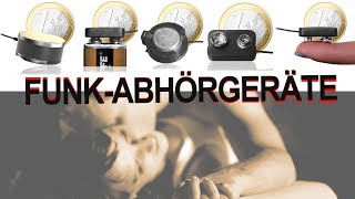 Abhörgeräte FunkAbhörgeräte Abhörtechnik Minisender zum Abhören [upl. by Noimad]