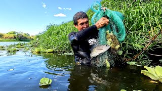 PESCA EN LA PRESA CERRÓN GRANDE EN CHALATENANGO [upl. by Leann836]