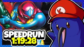 Mi SPEEDRUN de la MARATÓN Triple S  Metroid Fusion any 11928 [upl. by Loftis]