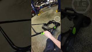 VEVOR Walk Behind Floor Sweeper 👀👌 vevor broom walkbehind sweeper pov linkinbio [upl. by Anirtac]