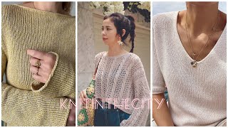 Episode 24 Kylie pullover Cumulus tee Blouse no1 and all the other summer projects [upl. by Nryhtak]