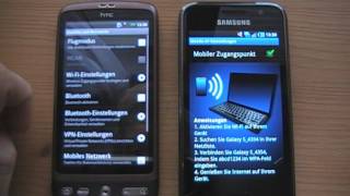 WiFi Tethering auf dem Samsung Galaxy S [upl. by Bonnice]