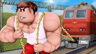 He Wanted To Be The STRONGEST MAN On EARTH A Roblox Movie [upl. by Dloreh61]