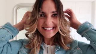 Hair Tutorial  Full Volume with InStyler FREESTYLE Curling Wand [upl. by Hewett]