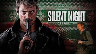 Silent Night 2023 Movie  Joel Kinnaman Scott Mescudi Harold  Silent Night Movie Full Review HD [upl. by Yonina]