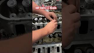 How to install ARP Head studs on the LS Engine watch the full video in the link shorts [upl. by Nnaear]