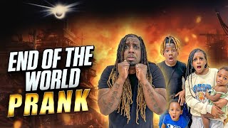 END OF THE WORLD PRANK ON MY FAMILY [upl. by Annasoh216]