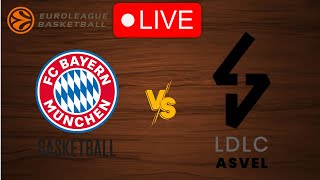 🔴 Live Bayern vs LyonVilleurbanne  EuroLeague 20232024  Live Play by Play Scoreboard [upl. by Andie]