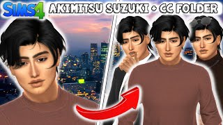 Akimitsu Suzuki Expanded Outfits Free DL  Sims 4 CAS  CC Folder amp Sim Download [upl. by Alexio]