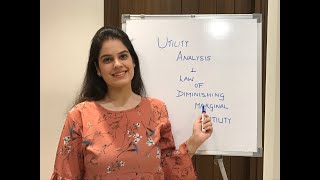 Utility Analysis amp Law of Diminishing Marginal Utility by Vidhi Kalra [upl. by Garris]