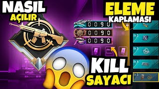 KILL SAYACI GELDİ 🤔 PUBG Mobile ELEME SAYACI amp SAYAÇ KAPLAMASI NASIL AÇILIR [upl. by Blodgett]