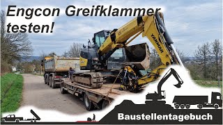 Greifklammer getestet amp Tiltrotator beschädigt  XXL Baustellentagebuch 29 [upl. by Roel493]