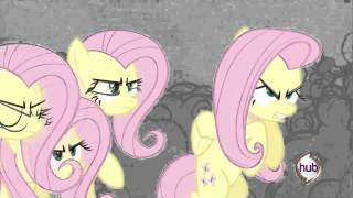 Fluttershy pretends to fight [upl. by Ardnaiek]