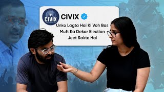 I asked Delhi University students what they think about Delhi politics [upl. by Artimid696]