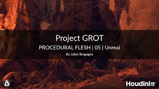 Project GROT Procedural Flesh  05  Unreal [upl. by Annuahsal803]