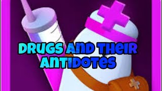 Drugs and their antidotes  Mismedicine [upl. by Safoelc]