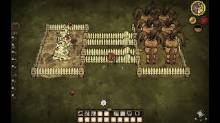 Dont starve together  spider farm  LESS BUNNYMAN [upl. by Sokil]