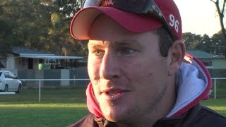 AFL Riverina TV  Interview with Griffiths Coach Brandon Mathews [upl. by Huxley]