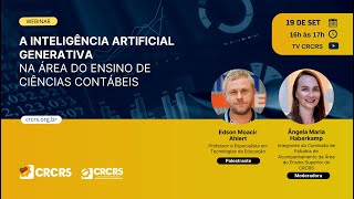 Webinar A inteligência artificial generativa na área do ensino de Ciências Contábeis [upl. by Obe]