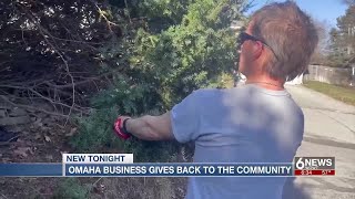 Omaha landscaping business gives back to community [upl. by Leinadnhoj]