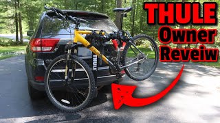 Best Bike Rack Thule Apex XT Bike Hitch Rack Review and Demo  Amazon Product Review [upl. by Triplett]