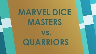 Marvel Dice Masters vs Quarriors  Brettspiel Battlereview [upl. by Hedy]