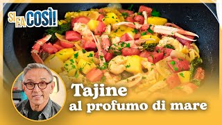 Tajine al profumo di mare  Si fa così  Chef BRUNO BARBIERI [upl. by Ynwat820]