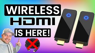 Wireless HDMI Is Here Say Goodbye To HDMI Cables  BMOSTE Wireless HDMI Transmitter Receiver Kit [upl. by Latsyrhk]