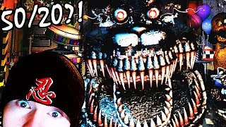 FNAF ULTIMATE CUSTOM NIGHT  Trying 5020 MODE  BEAR ATTACK 1 COMPLETE  THIS IS INSANE [upl. by Nivart]