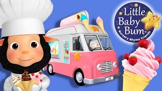 Ice Cream Song  Nursery Rhymes for Babies by LittleBabyBum  ABCs and 123s [upl. by Adiol664]