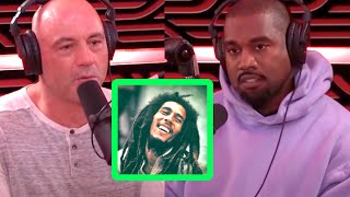 😱 Kanye West Exposes what happened to Bob Marley in Joe Rogan interview [upl. by Ediva]