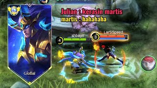 KETIKA TOP GLOBAL MARTIS MODE SERIUS🔥‼️ Mobile legends [upl. by Amora]