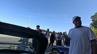 POV cars and coffee S2000 rev off  full clip stock vs built cars and coffee meet [upl. by Yenots]