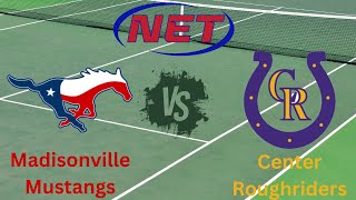 HS Tennis 4A Region 3 Bi District Team Tennis Madisonville vs Center [upl. by Bencion]