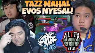 AE TAZZ MENYALA  EVOS FIX MENYESAL LEPAS TAZZ  EVOS VS ALTER EGO MATCH 2  MPL S13 [upl. by Mcgannon]